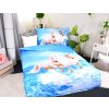 Set přikrývka 140x200 cm + polštář 70x90 cm 3D Koně