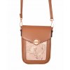 Dámská crossbody kabelka L057 Hnědá