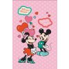 Dětský ručník Minnie a Mickey Mouse 30x50 cm