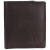Kožená pánská peněženka JBNC 37 MN HNĚDÁ, s RFID ochranou