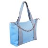 Prostorná kabelka 8293 modrá