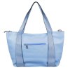 Prostorná kabelka 8293 modrá