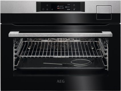 AEG Mastery SteamPro KSK792280M Vestavná kompaktní trouba s parní funkcí  + Slevový kupón 2400,- Kč