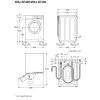 Electrolux 700 SteamCare® EW7F348AWC Pračka předem plněná - hluboká  + Invertor motor se zárukou 10 let