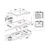 Whirlpool GOFL 629/S Plynová varná deska