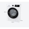 Gorenje W2NHEI62SAS Automatická pračka - volně stojící  + Záruka 5 let v hodnotě 1000,- Kč, Slevový kupón 500,- Kč