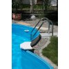 Bazénové schůdky Planet Pool (ŠIROKÉ) pro zapuštěné bazény s hl. 150 cm  + Slevový kupón 100,- Kč