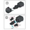 Heissner multifunkční čerpadlo regulovatelné 1400 - 2200 l/h, 27 W pro fontány, chrliče P2220E-00  + Slevový kupón 30,- Kč