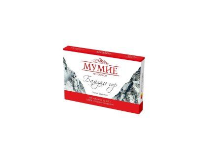 Altai Shilajit mumio 200 mg, 60 tablet