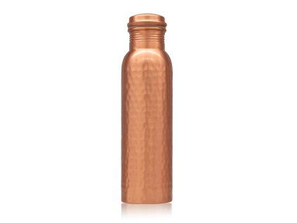 Měděná láhev s tepaným vzorem, 950 ml