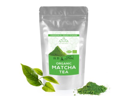 strieborny sacok matcha