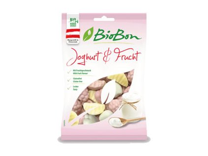 cukriky gumene jogurt ovocie bio 100g