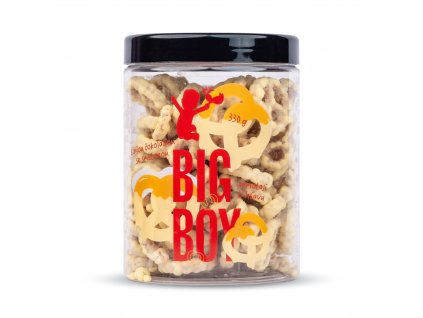 big boy precliky v bile cokolade se smetanou 330g