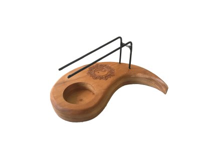 Awm Stojan Slza na Palo Santo - Teakové Dřevo - Design Yin & Yang 1ks