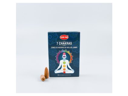 hem 7 chakras jumbo backflow vonne kuzele