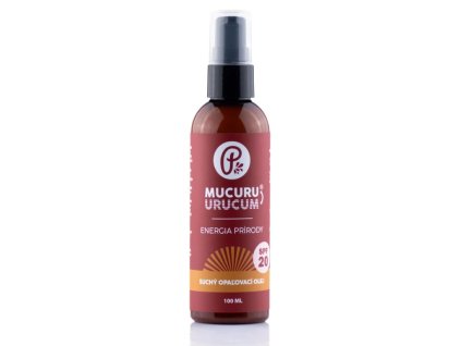 MUCURU® Suchý opaľovací olej SPF 20 100ml PANAKEIA