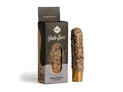 Sagrada Madre Tyčinka Palo Santo s bielou šalviou 1ks Superstrava.sk staráme sa o Vaše zdravie