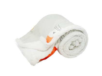 AROME HOME Deka 150 x 200 cm, s beránkem zvířátka, mikroflanel 1ks