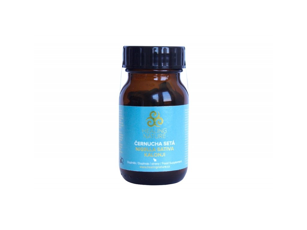 HEALNG NATURE Healing Nature Černucha setá - plíce, imunita 60 kapslí