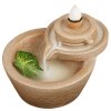 Backflow Incense Holder Ceramic Old Rice Mill 10cm Porte encens Artisanat Porte Encens Backflow