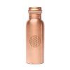 Měděná láhev Flower of Life gravírovaná 700ml