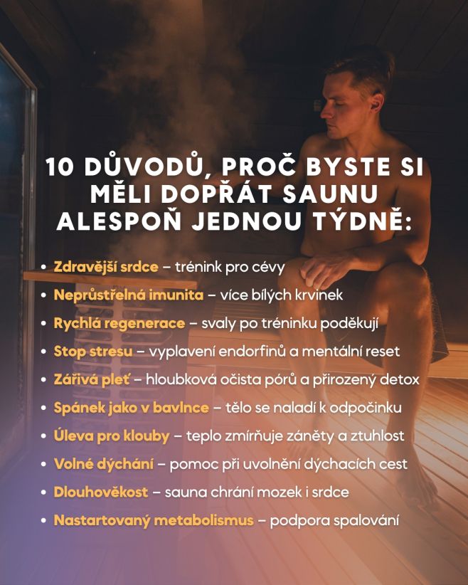 Hledáte způsob, jak vypnout hlavu a zároveň udělat něco pro své tělo? 🧖‍♀️✨ Saunování není jen o relaxu po dlouhém dni. Je...