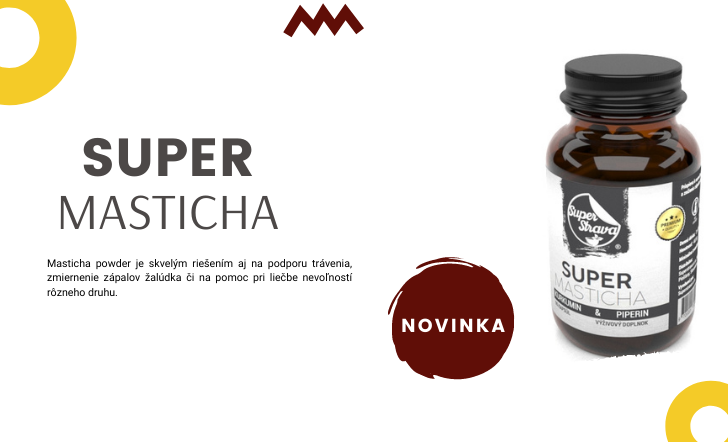 Superstrava Super Masticha Kurkumin & Piperin