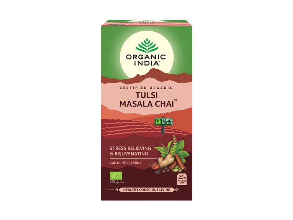 Tulsi Masala Chai porciovaný čaj Organic India