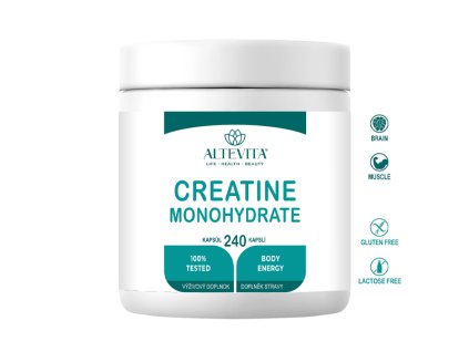Altevita creatine monohydrate 240 kapsul