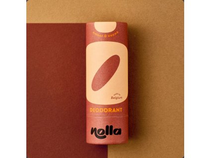 Natural Deodorant Nolla Effective for 48 hours Amber & Cocoa
