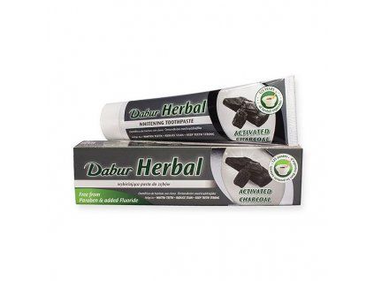 Dabur whitening toothpaste with activated charcoal 100ml