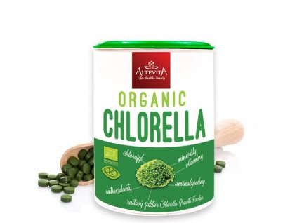 Altevita BIO Organic Chlorella 160g - 640 tabliet