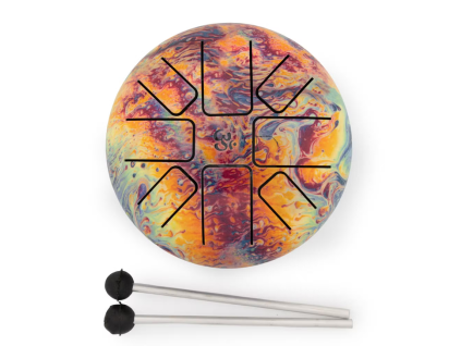 Low Med Hapi Drum Volcanic Splash 14x7cm