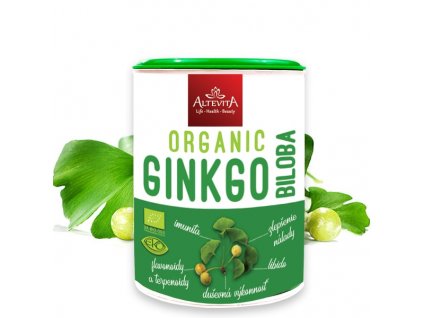 Altevita BIO Ginko Biloba pudră 90g