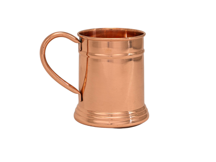 Cană din cupru pur, netedă, extra mare – 500 ml