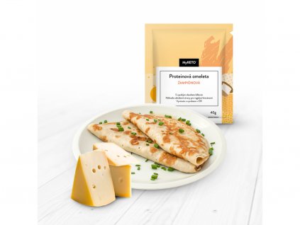 MyKETO proteínová omeleta syrová 40g