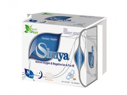 SHUYA ultra-thin pads night 8pc