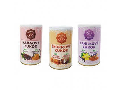 Set ceainice - cacao, scorțișoară, zahăr vanilat