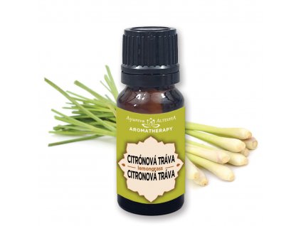 Altevita 100% ulei esențial LEMONGRASS (iarbă de lămâie) - Ulei de curățare de inutil 10ml