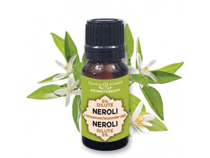 Altevita 5% dilute NEROLI (pomarančový kvet) 10ml - Olej jemnosti a stabilizácie
