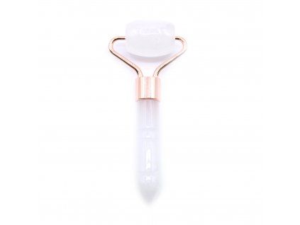 AWM Mini Face Roller made of Precious Stones - Clear Quartz 1pc
