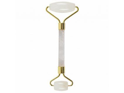 AWM Face Roller made of Precious Stones - Clear Quartz 1pc