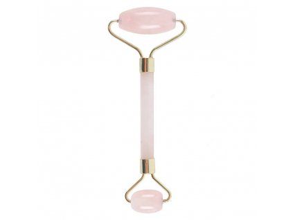 AWM Face Roller made of Precious Stones - Rose Quartz 1pc