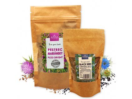 Altevita Milk thistle 500g + Black cumin 250g