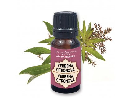 Altevita 100% ulei esențial VERBENA CITRÓNOVÁ – Ulei de revigorare 10ml