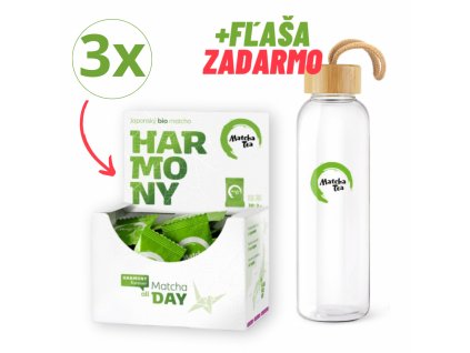 3x matcha tea harmony flasa zadarmo