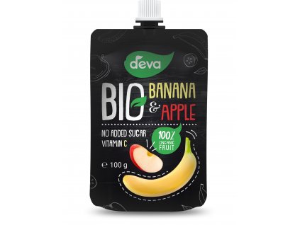 Deva Organic Apple Banana package mockup 1