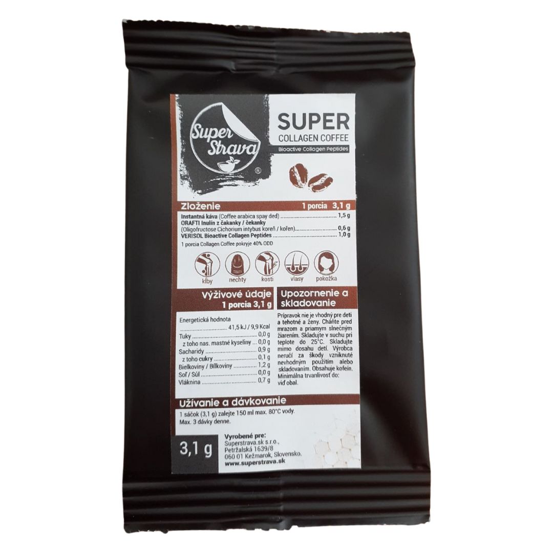 Superstrava Collagen Coffee box 45 x 3,1g