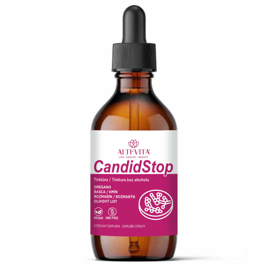 Altevita CANDID STOP Tinktúra bez alkoholu 100ml