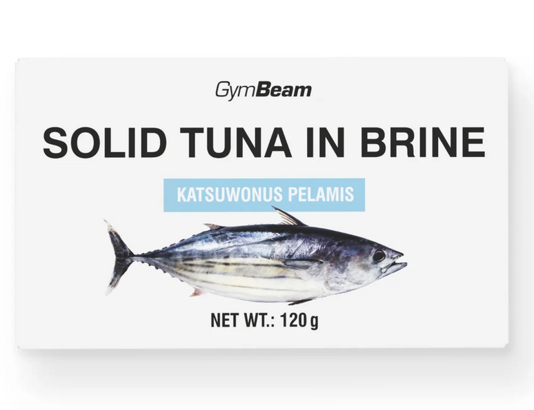 GymBeam Tuniak vo vlastnej šťave 120g
